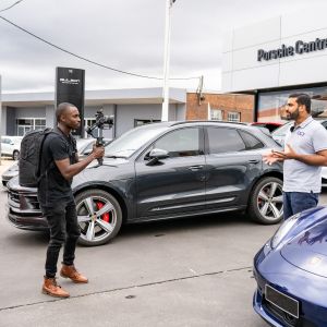 BTS image from Porsche